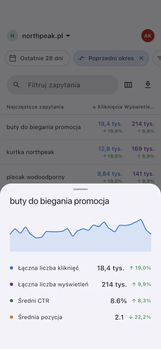 Szczegóły zapytania